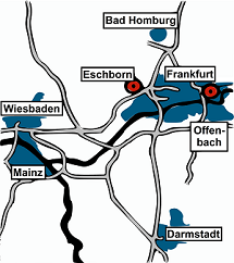 sidekick im Rhein-Main-Gebiet: Frankfurt, Darmstadt, Offenbach, Mainz und Wiesbaden